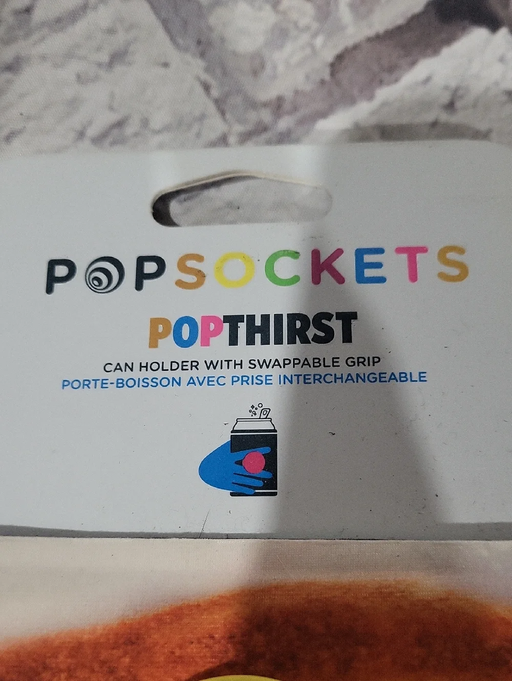 PopSocket PopThirst Yellow Phone Grip & Stand